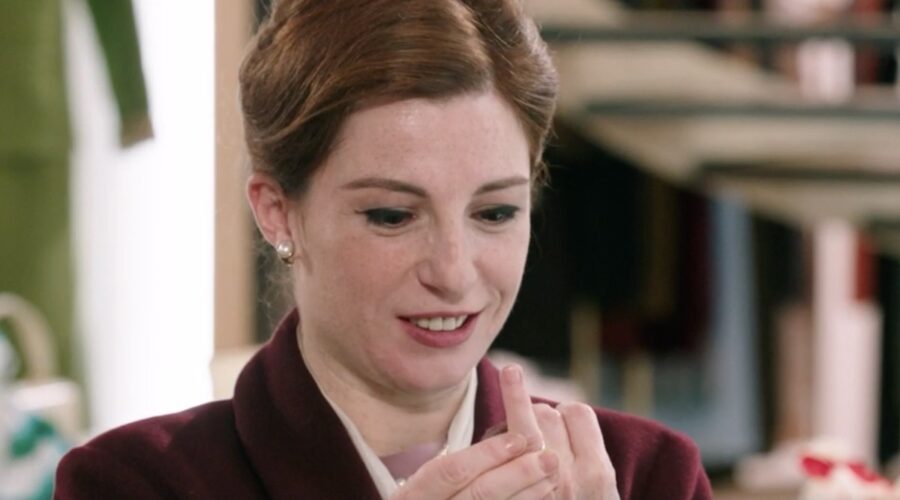 Valentina Bartolo (Veronica Zanatta) in una scena della puntata 76 de 