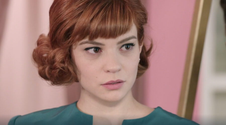 Gaia Bavaro (Gemma Zanatta) in una scena nella puntata 84 de