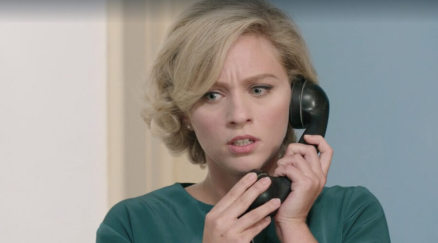 Francesca Del Fa (Irene Cipriani) in una scena della puntata 85 de