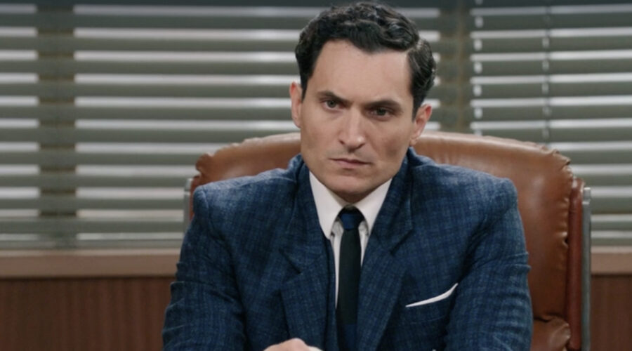 Alessandro Tersigni (Vittorio Conti) in una scena della puntata 86 de