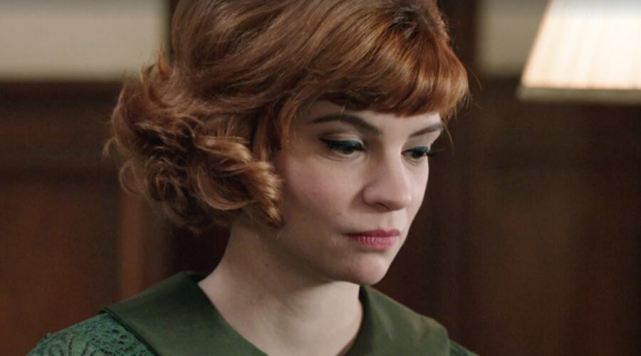 Gaia Bavaro (Gemma Zanatta) in una scena nella puntata 87 de