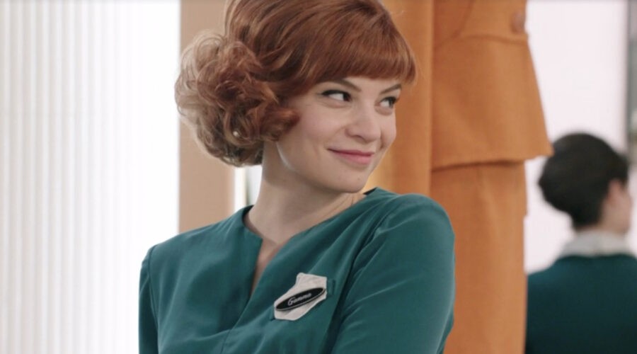 Gaia Bavaro (Gemma Zanatta) in una scena nella puntata 87 de