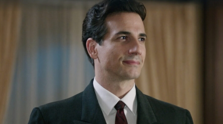 Luca Bastianello (Dante Romagnoli) in una scena della puntata 88 de