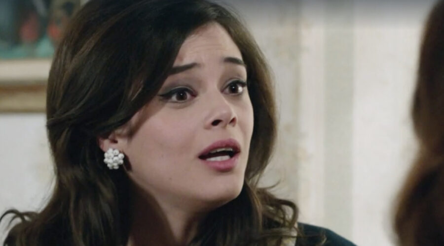 Neva Leoni (Tina Amato) in una scena della puntata 95 de 
