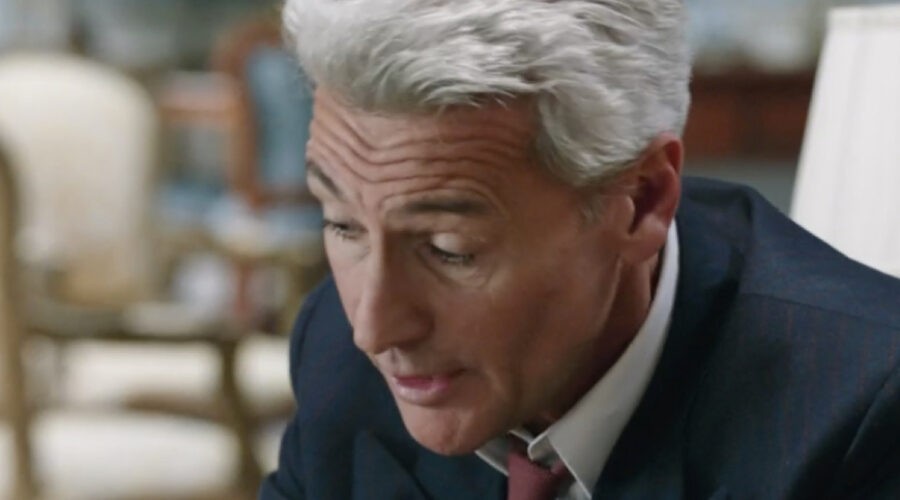 Roberto Farnesi (Umberto Guarnieri) in una scena della puntata 95 de 