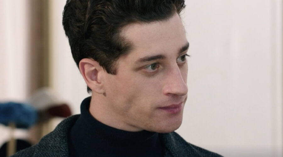 Moisé Curia (Marco di Sant’Erasmo) in una scena della puntata 96 de 