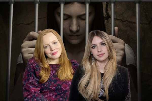 Lauren Ambrose e Nell Tiger Free intervistate da Tvserial.it per “Servant”. Credits: cattura schermo/Apple TV+.