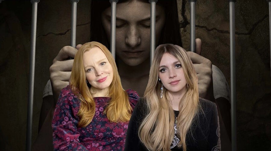 Lauren Ambrose e Nell Tiger Free intervistate da Tvserial.it per “Servant”. Credits: cattura schermo/Apple TV+.