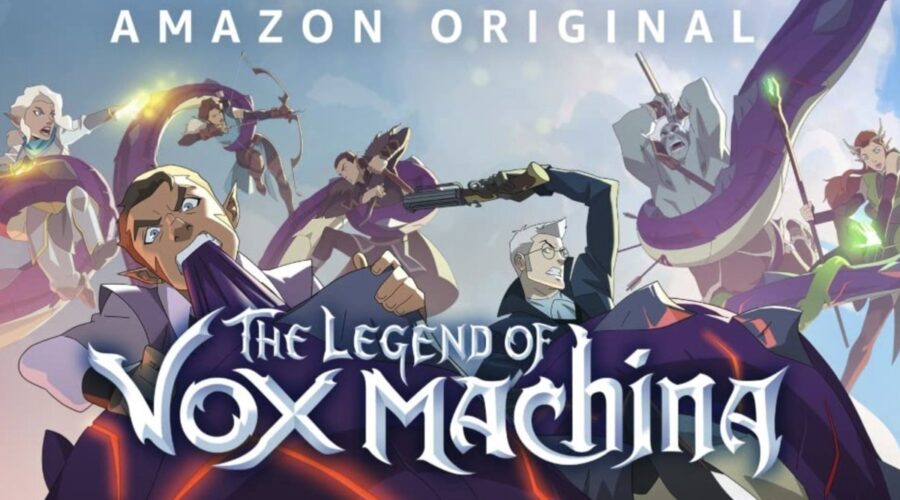 Locandina Ufficiale Immagine Copertina The Legend Of Vox Machina Credits Amazon Prime Video