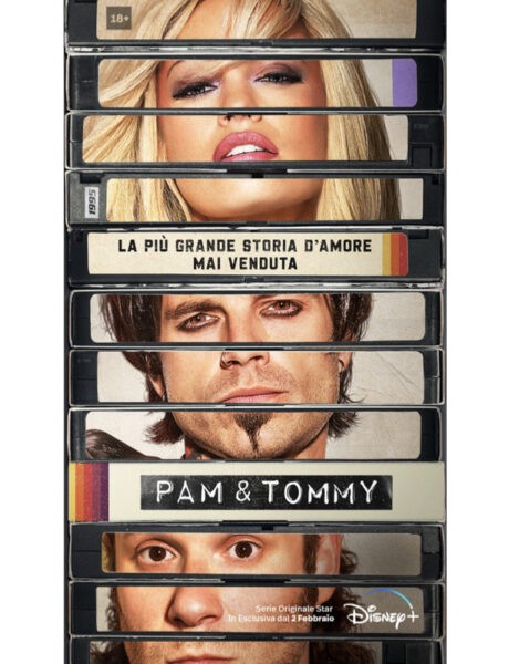 Locandina Ufficiale Pam And Tommy Credits Disney Plus