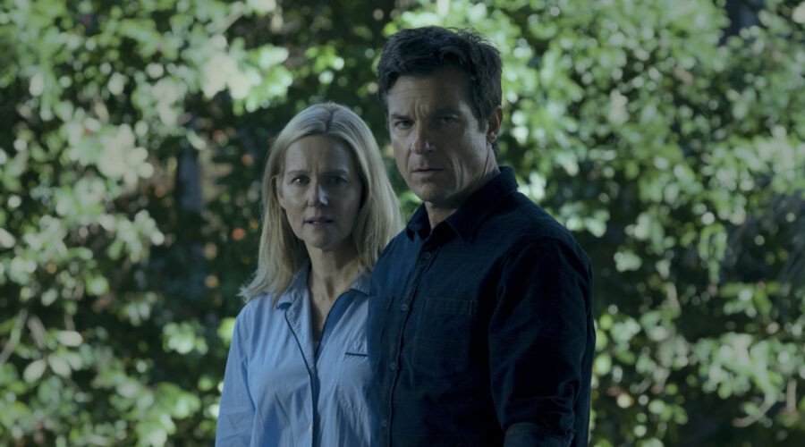 Da sinistra: Laura Linney (Wendy Byrde) e Jason Bateman (Martin 'Marty' Byrde) in “Ozark”. Credits: Steve Dietl/Netflix.