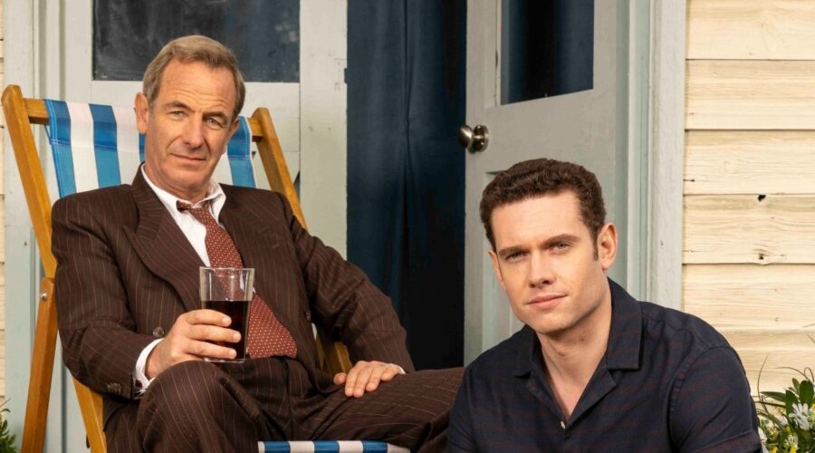 Robson Green E Tom Brittney In Grantchester 6 Stagione Credits: Giallo