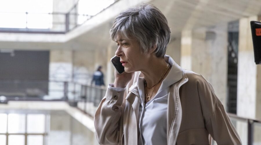 Sandra Ceccarelli In Una Scena Di Non Mi Lasciare Credits: Rai