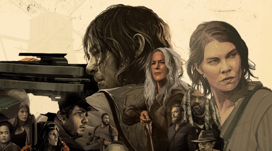 Key art di “The Walking Dead” 11B. Credits: Star/Disney+/AMC.