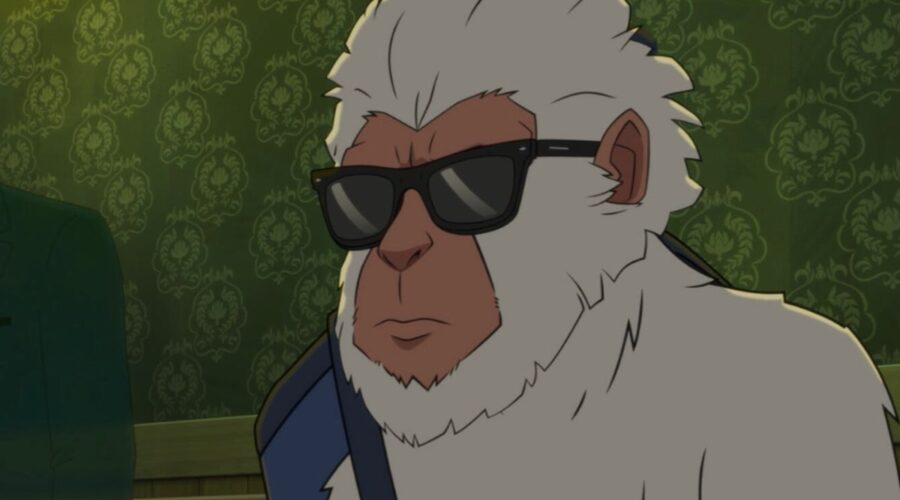 Hit Monkey In Una Scena Della Serie Marvel Credits: Disney Plus