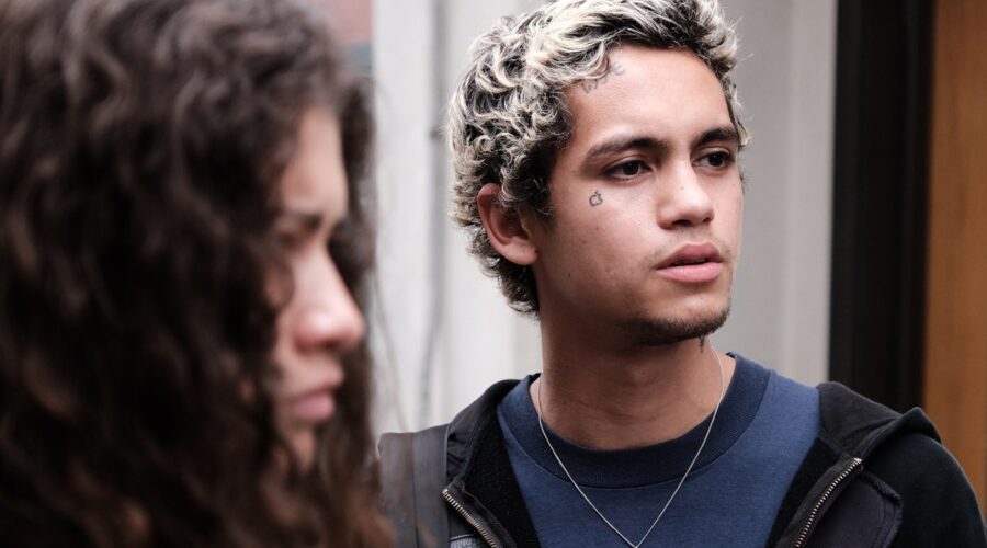 Zendaya e Dominic Fike In Una Scena Di Euphoria Credits: Sky