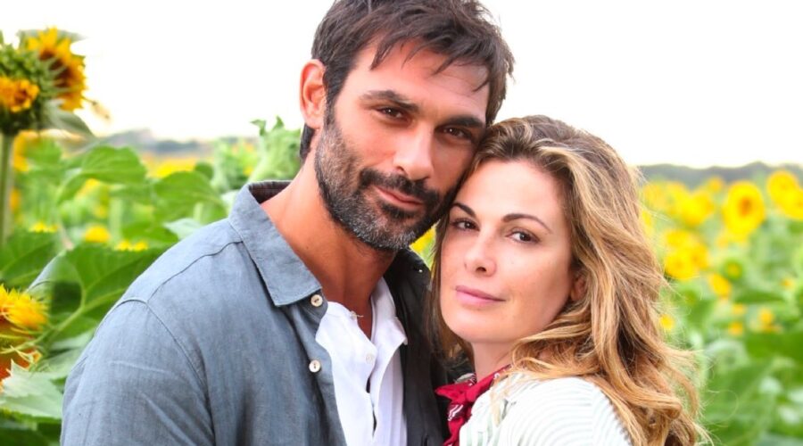 Da Sinistra: Francesco Arca (Cosimo) e Vanessa Incontrada (Fosca) In “Fosca Innocenti”. Credits: Mediaset.