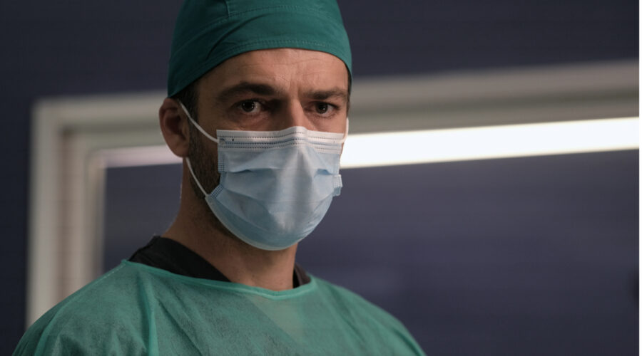 Luca Argentero (Andrea Fanti) in una scena di 