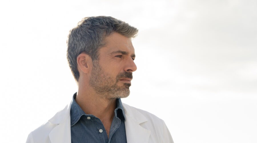 Luca Argentero (Andrea Fanti) in una scena di 