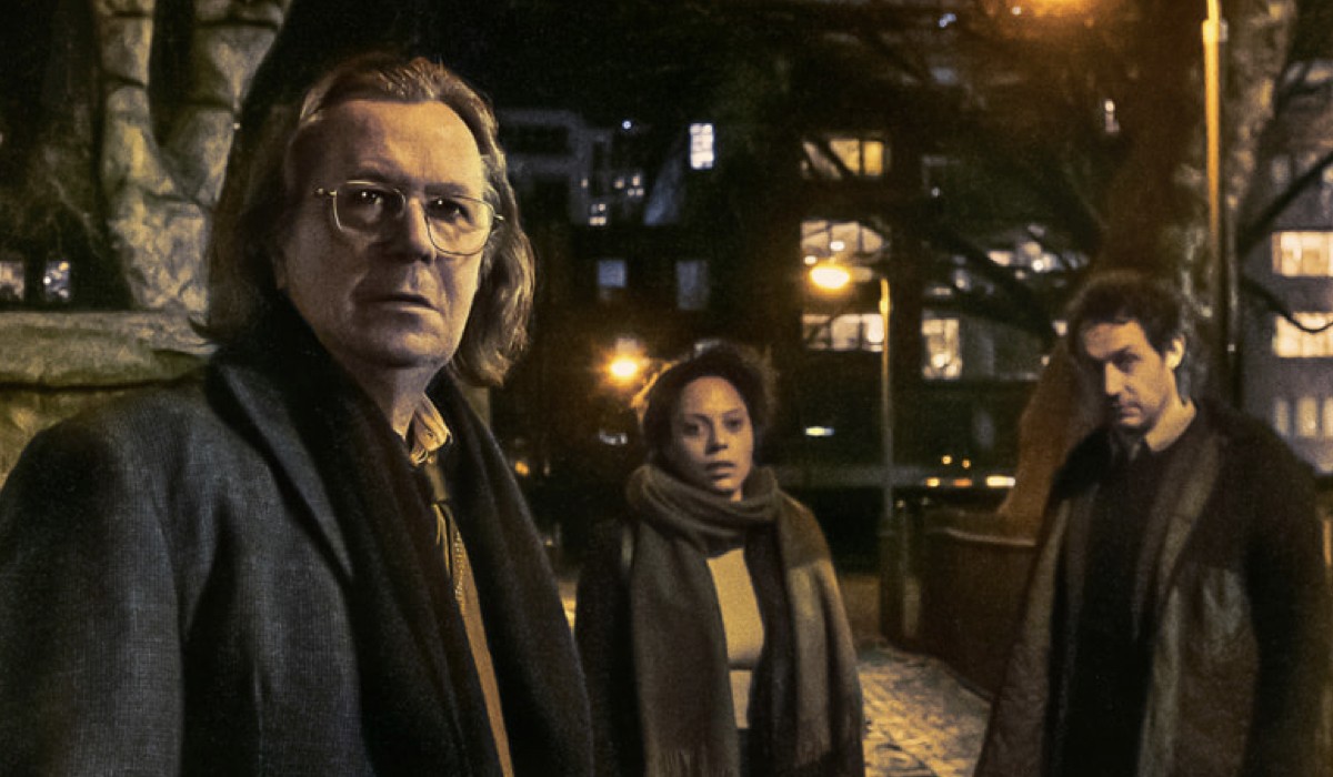 Gary Oldman, Rosalind Eleazar And Dustin Demri-burns In Slow Horses Credits Apple Tv Plus