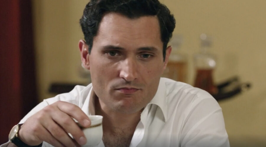 Alessandro Tersigni (Vittorio Conti) in una scena della puntata 108 de