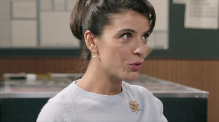 Caterina Bertone (Beatrice Conti) in una scena della puntata 72 de 