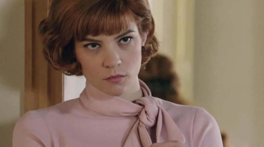 Gaia Bavaro (Gemma Zanatta) in una scena nella puntata 72 de 