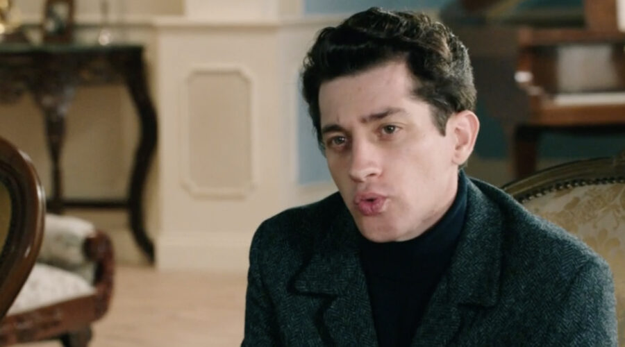 Moisé Curia (Marco di Sant’Erasmo) in una scena della puntata 84 de 