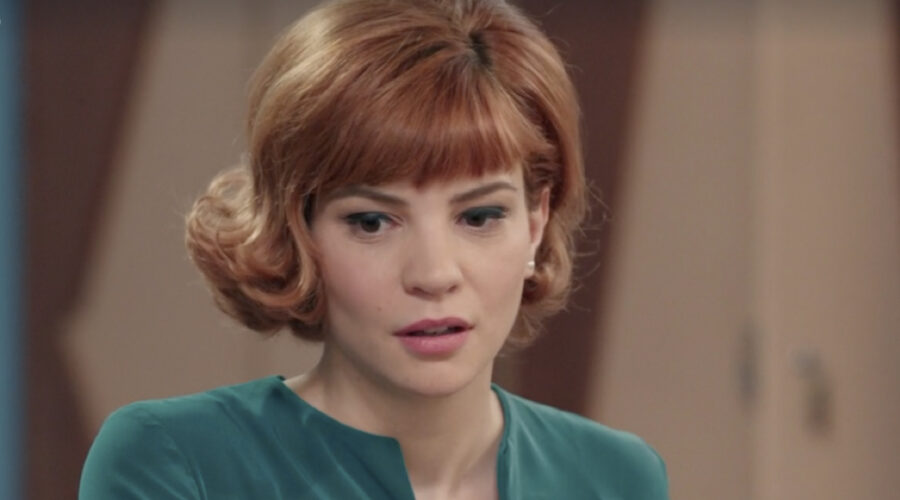 Gaia Bavaro (Gemma Zanatta) in una scena nella puntata 104 de