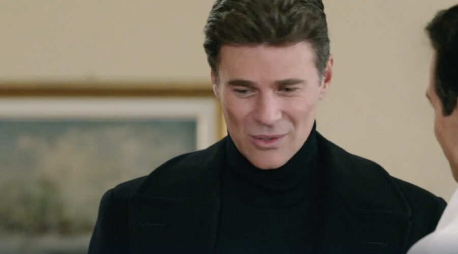 Fabio Fulco (Ferdinando Torrebruna) in una scena della puntata 101 de 