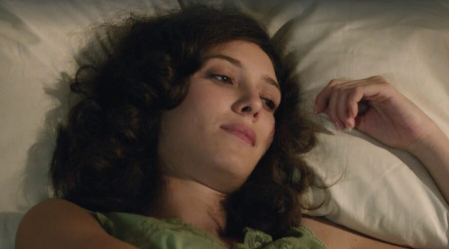 Lucrezia Massari (Flora Gentile Ravasi) in una scena della puntata 109 de 