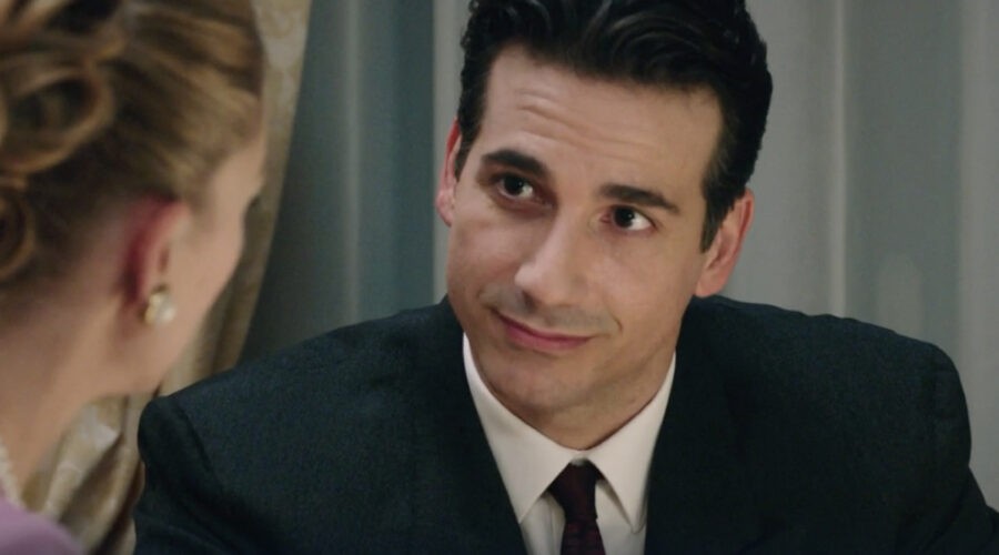 Luca Bastianello (Dante Romagnoli) in una scena della puntata 110 de 