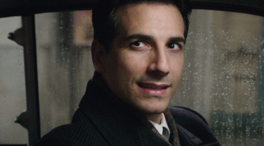 Luca Bastianello (Dante Romagnoli) in una scena della puntata 111 de 