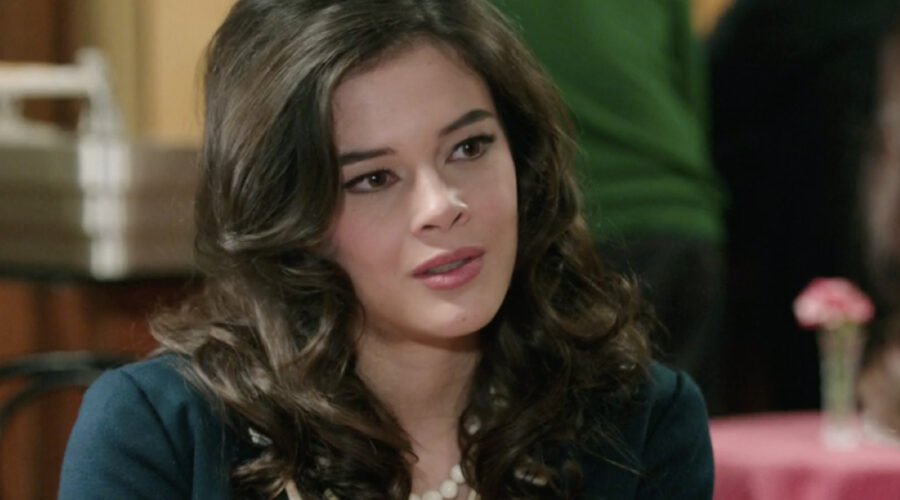 Neva Leoni (Tina Amato) in una scena della puntata 116 de