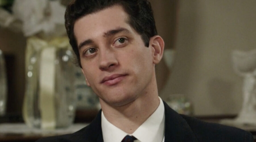 Moisé Curia (Marco di Sant’Erasmo) in una scena della puntata 99 de 