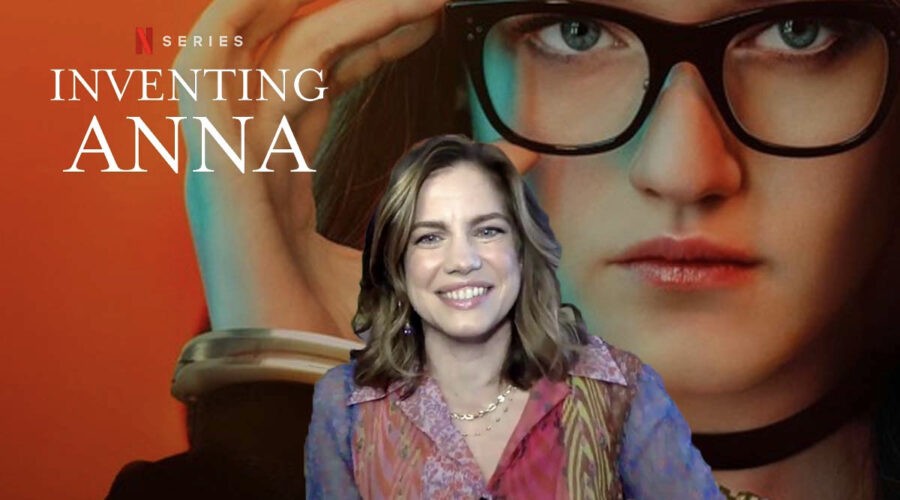 Anna Chlumsky intervistata da Tvserial.it per “Inventing Anna”. Credits: Cattura schermo.