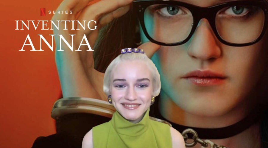 Julia Garner intervistata da Tvserial.it per “Inventing Anna”. Credits: Cattura schermo.