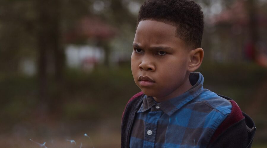 Ja'Siah Young In Una Scena Di Raising Dion 2 Credits: Netflix