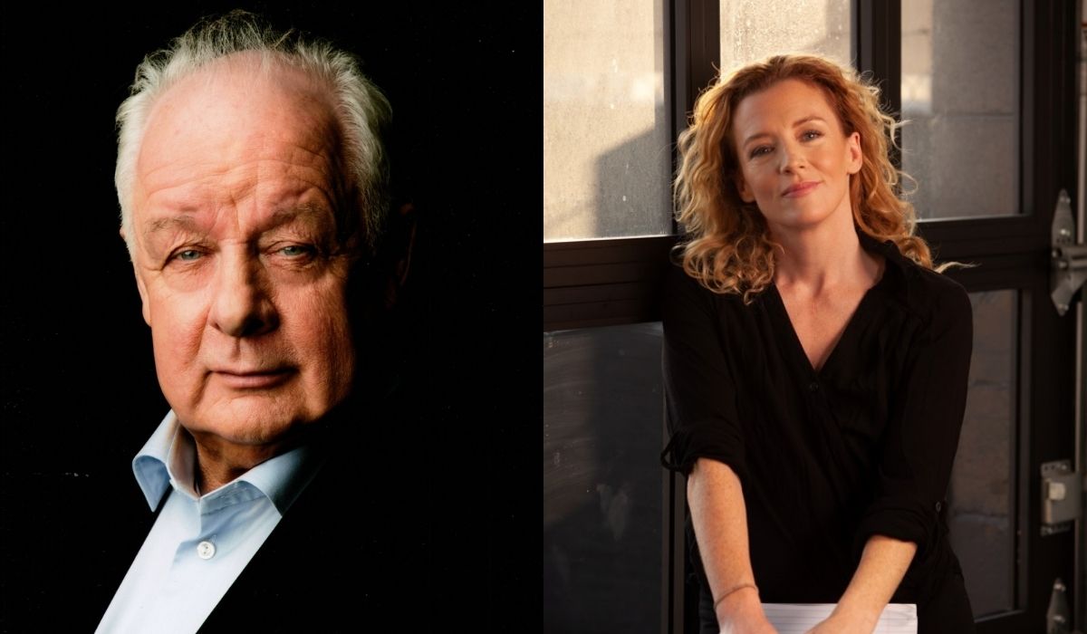 Da sinistra: Jim Sheridan e Kirsten Sheridan, a capo di “Lockerbie” la serie tv per Sky e Peacock. Credits: Sky/Peacock.