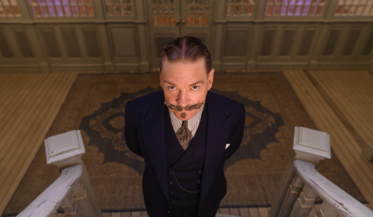 Kenneth Branagh (Hercule Poirot) in 