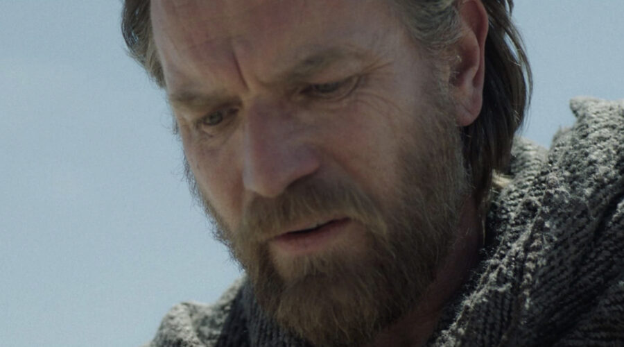 Ewan McGregor in un fotogramma del teaser trailer di “Obi-Wan Kenobi”. Credits: Screencap/LucasFilm/Disney+.