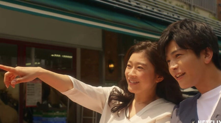 Ryoko Shinohara e Takanori Iwata in una scena di 