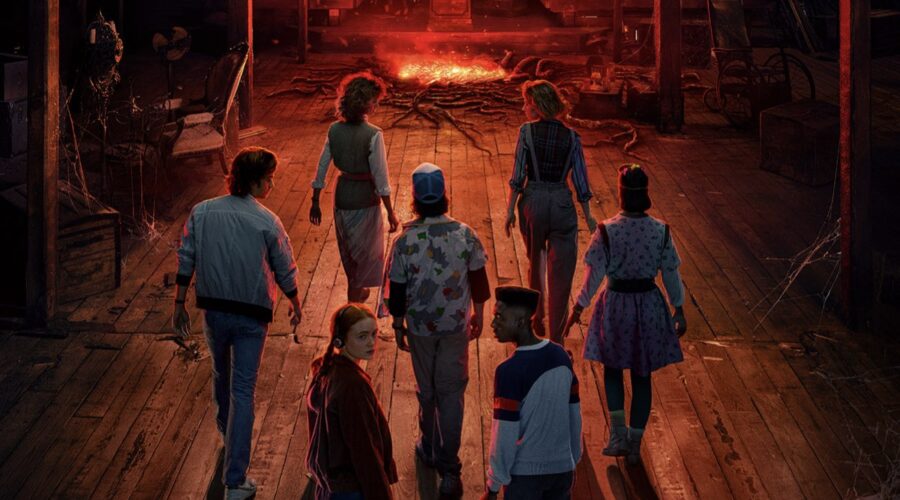 stranger things 4 locandina location hawkins credits netflix