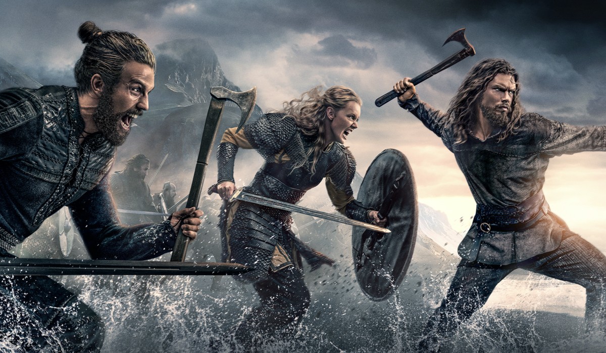 “Vikings: Valhalla”, la keyart della serie. Credits: Netflix.