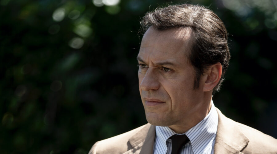 Stefano Accorsi (Vittorio Pagani) in una scena di “Vostro Onore”. Credits: Francesca Cassaro e Rai