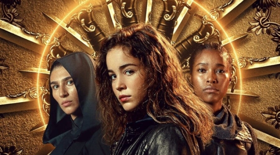 Il poster di “Warrior Nun”. Credits: Netflix.