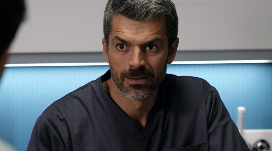 Luca Argentero (Andrea Fanti) in una scena di 