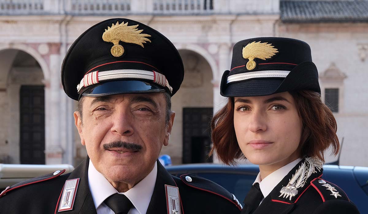 Da sinistra a destra: Nino Frassica e Maria Chiara Giannetta in