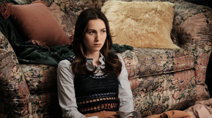 Maude Apatow in una scena della seconda stagione di “Euphoria”. Credits: Sky.