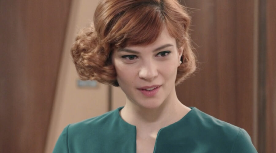 Gaia Bavaro (Gemma Zanatta) in una scena nella puntata 128 de